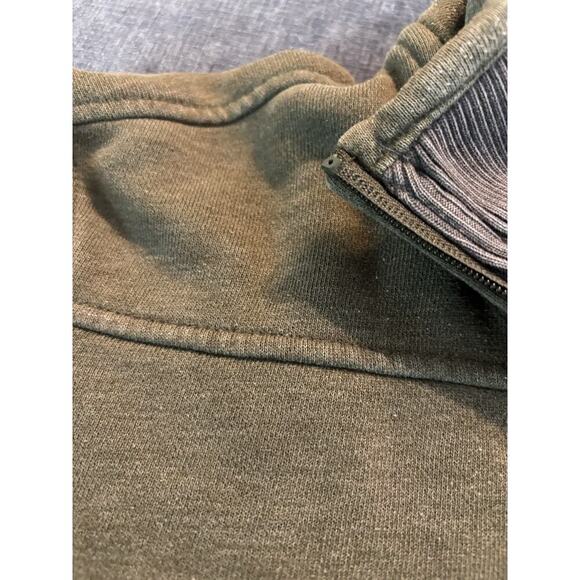 Arrow green 1/4 Zip Sweater Small - Picture 3 of 3